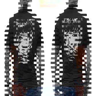 Horror Anime Manga Japan Japanese Creepy Kawaii Goth Men's T-shirt Back Print - Thegiftio