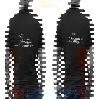Horse Shirt Horse Heartbeat Shirt Horse Lover Shirt Mens Back Print T-shirt - Thegiftio UK
