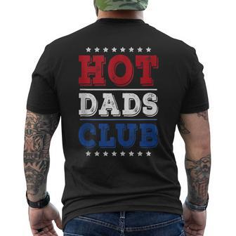 Hot Dads Club For Dutch Dad Husband Fathers Day Men's T-shirt Back Print - Monsterry AU