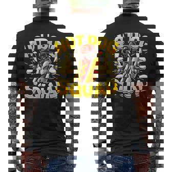Hot Dog Squad Food Hotdog Lover Men's T-shirt Back Print - Seseable