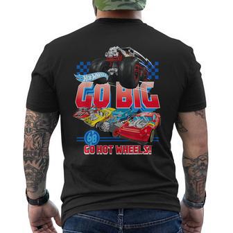 Hot Wheels Go Big Blue T-Shirt mit Rückendruck - Geschenkecke