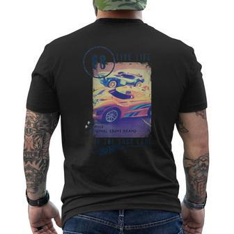 Hot Wheels Official Adult Men's T-shirt Back Print - Thegiftio UK