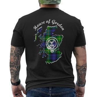 House Of Gordon Or Clan Gordon Men's T-shirt Back Print - Seseable