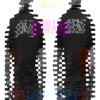 Howard Wisconsin Wi Vintage Athletic Sports Pink Men's T-shirt Back Print - Thegiftio