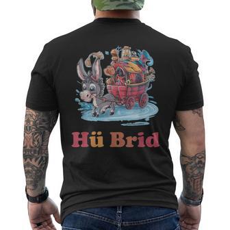 Hü Brid Lustiges Hybrid Auto Pferd T-Shirt mit Rückendruck - Geschenkecke