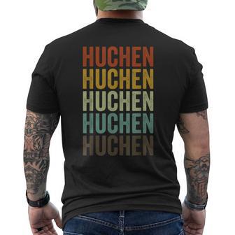 Huchen Fisch Retro Design Kurzärmliges Herren-T-Kurzärmliges Herren-T-Shirt, Vintage Angler Bekleidung - Seseable