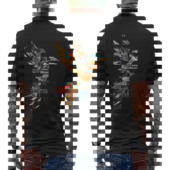 Hummingbird Native American Tribal Arts Indian Indigenous Men's T-shirt Back Print | Seseable UK