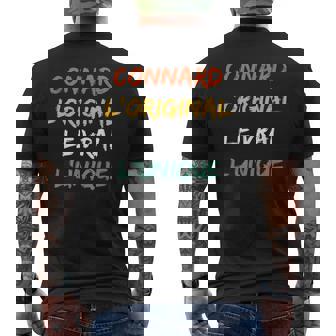 Humour Connard L'original Le Vrai L'unique Connard T-shirt imprimé au dos - Cadeauxyz
