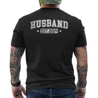 For Husband Men's T-shirt Back Print - Thegiftio