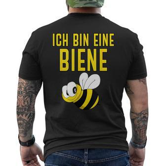 Ich Bin Eine Biene Bienen T-Shirt mit Rückendruck - Seseable