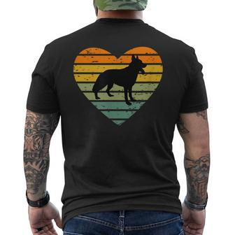 Ich Liebe Schäferhunde Dog Friend Breed Dog T-Shirt mit Rückendruck - Seseable