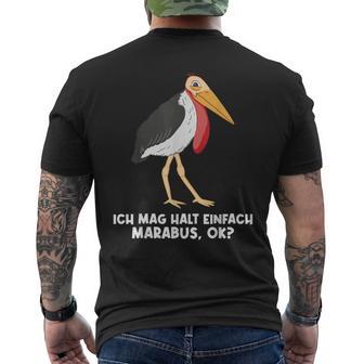 Ich Mag Halt Einfach Marabus Ich T-Shirt mit Rückendruck - Geschenkecke