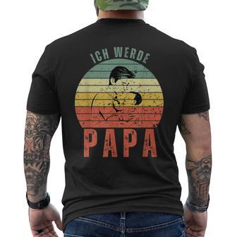 Ich Werde Papa 2024 Geschenkeen Für Werdendeater T-Shirt mit Rückendruck - Geschenkecke