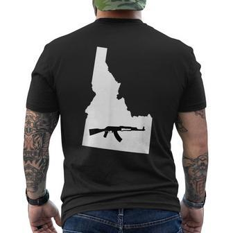 Idaho Pride Gun Rights 2Nd Amendment Men's T-shirt Back Print - Monsterry CA