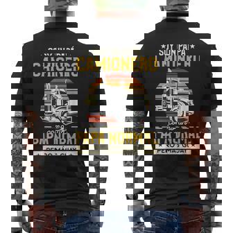 Idea De Regalo Del Día Del Padre Para Un Conductor De Camión Camiseta Hombre Estampado Espalda - Regaloses