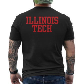 Illinois Institute Of Technology Men's T-shirt Back Print - Monsterry AU
