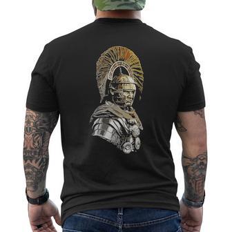 Illustration Cention Roman Solid SPQR Ancient Rome T-Shirt mit Rückendruck - Geschenkecke