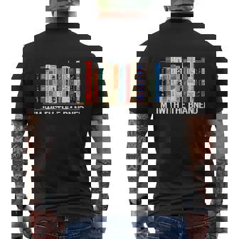 I'm With The Banned Banned Books Reading Books Mens Back Print T-shirt - Thegiftio UK