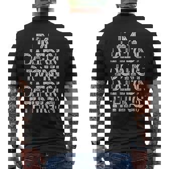 I'm Dalton Doing Dalton Things Family Reunion First Name Men's T-shirt Back Print - Seseable