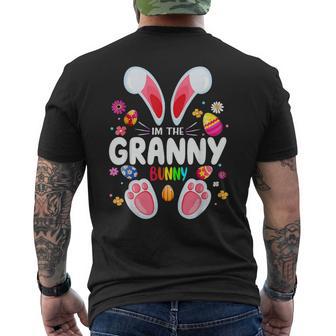 I'm The Granny Bunny Matching Family Easter Party Men's T-shirt Back Print - Monsterry UK