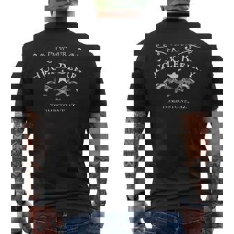 I'm Your Huckleberry Famous Doc Holiday Quote Men's T-shirt Back Print - Monsterry