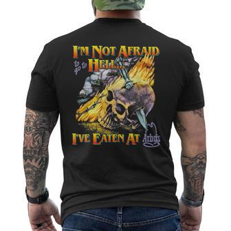 I'm Not Afraid To Go To Hell Men's T-shirt Back Print | Mazezy UK