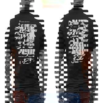 I'm Not Short I'm Penguin Size Lover Penguins Animal Cute Men's T-shirt Back Print - Thegiftio