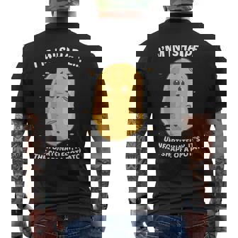 I'm In Shape Unfortunately It's The Shape Of A Potato Men's T-shirt Back Print - Thegiftio