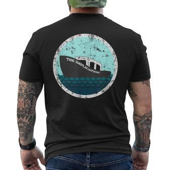 The Implications Boat Men's T-shirt Back Print - Monsterry CA