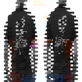 Impresionante Niña De 12 Años 12 Cumpleaños Camiseta Hombre Estampado Espalda - Regaloses