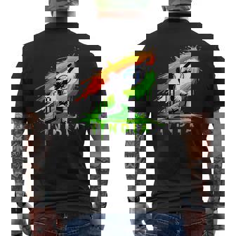 India Cricket Indian Cricket Fan Men's T-shirt Back Print - Thegiftio