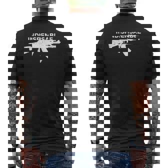 Indispensable Ak-47 Kalashnikov Ak47 2ª Enmienda Patriota Camiseta Hombre Estampado Espalda - Regaloses