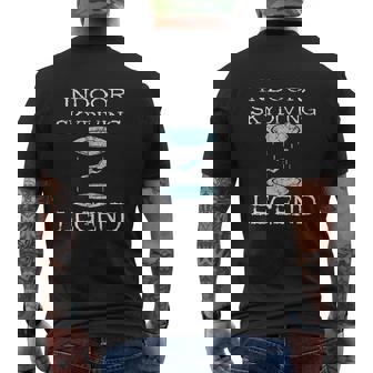 Indoor Skydiving Legend Tunnel Flight Wingsuit Skydiver Mens Back Print T-shirt - Thegiftio