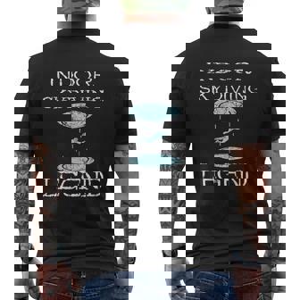 Indoor Skydiving Legend Tunnel Mens Back Print T-shirt - Thegiftio