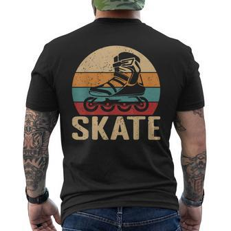 Inline Skater Retro Inline S T-Shirt mit Rückendruck - Seseable