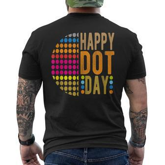 International Dot Day 2022 Colorful Polka Dot Happy Dot Day Men's T-shirt Back Print - Monsterry DE