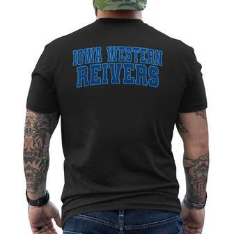 Iowa Western Community College Reivers 02 Men's T-shirt Back Print - Monsterry DE