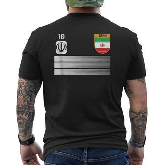 Iran Football Jersey 2021 Soccer Mens Back Print T-shirt - Thegiftio