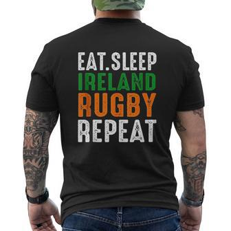 Ireland Rugby Irish Rugby Supporters Mens Back Print T-shirt - Thegiftio