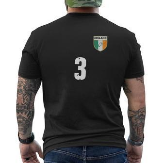 Irish Ireland Rugby Jersey T-Shirt Mens Back Print T-shirt - Thegiftio