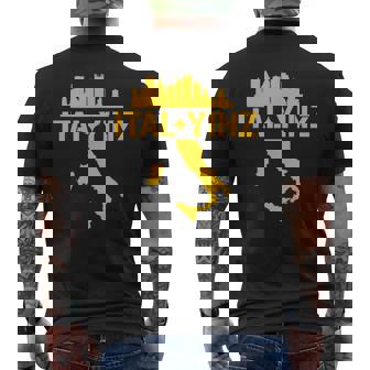 Ital Yinz Italian Pittsburgher Men's T-shirt Back Print - Thegiftio UK