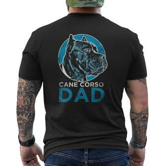 Italian Dog Pet Cane Corso Pullover Mens Back Print T-shirt | Mazezy
