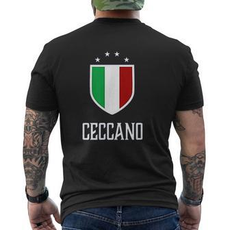 Italy Italian Italia Mens Back Print T-shirt - Thegiftio UK