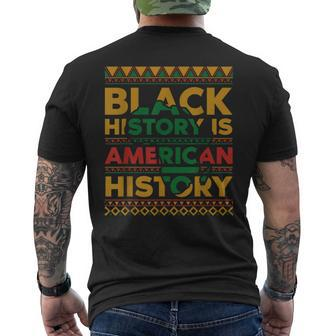 It's The Black History For Me History Month Melanin Girl Men's T-shirt Back Print - Thegiftio UK