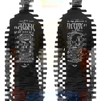 Its A Delossantos Thing You Wouldn't Understand Name Vintage Men's T-shirt Back Print | Seseable CA