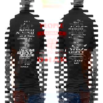 It's A Dhar Thing You Wouldn't Understand Name Custom T-Shirts Mens Back Print T-shirt - Thegiftio UK
