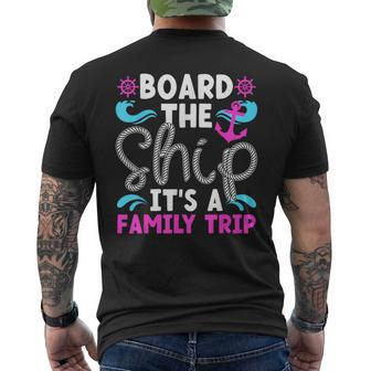 It's A Family Cruise Trip 2024 Family Cruising Vacation Men's T-shirt Back Print - Monsterry DE