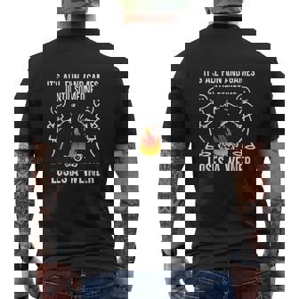 Its All Fun And Games Until Someone Loses A Weiner Mens Back Print T-shirt - Thegiftio