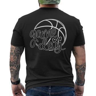 It's Game Day Basketball Pride Men's T-shirt Back Print - Monsterry AU