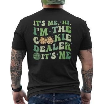 Its Me Hi Im The Cookie Dealer Girls Scout Troop Scouting Men's T-shirt Back Print - Seseable